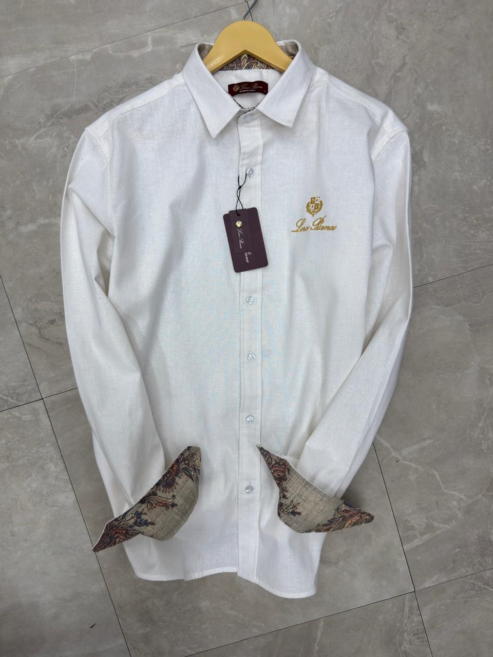 Luxury Textured Cotton Premium Formal Shirts