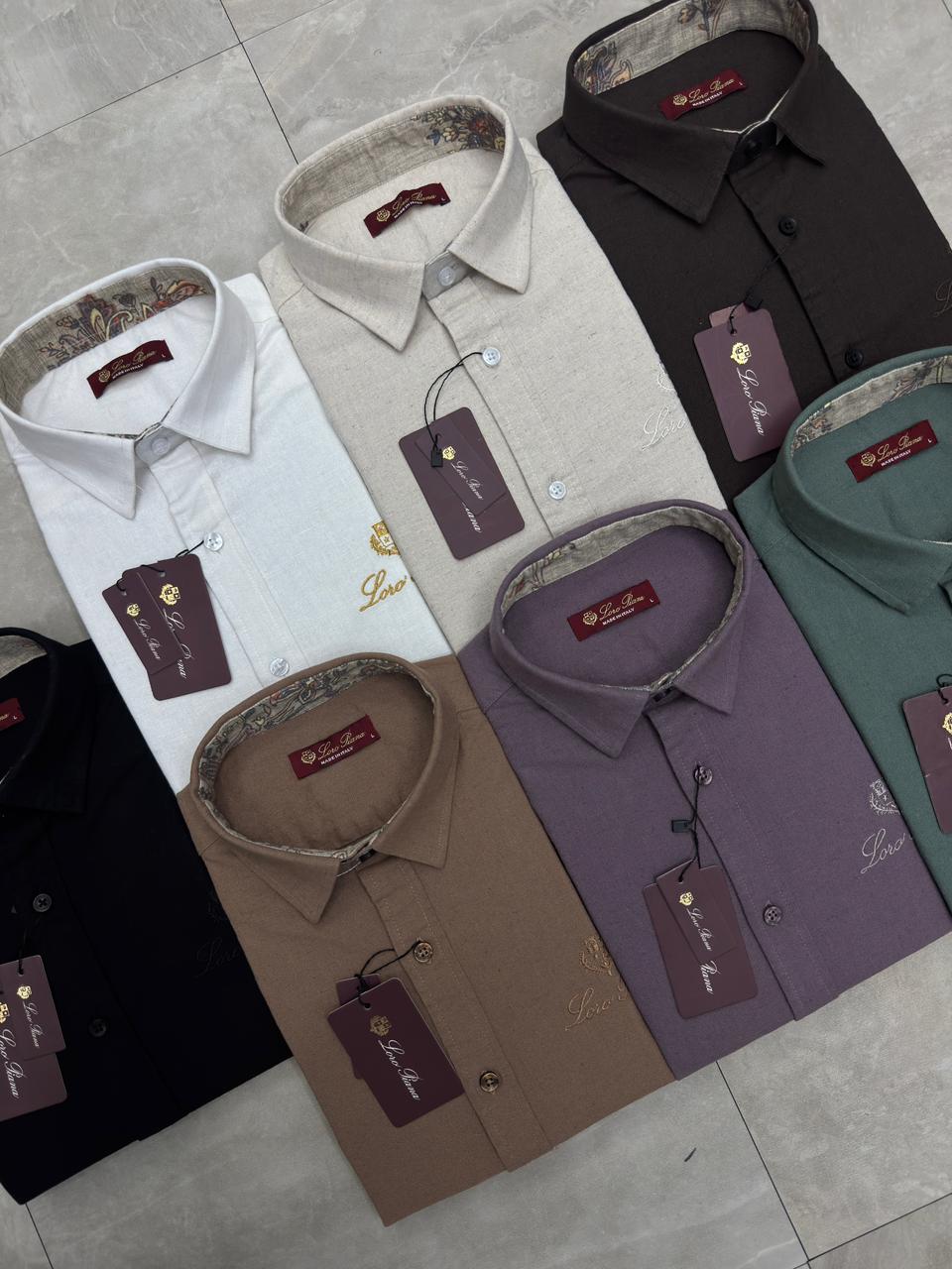 Luxury Textured Cotton Premium Formal Shirts