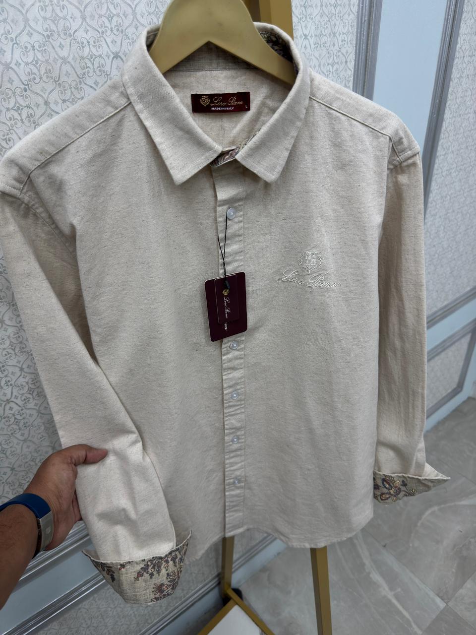 Luxury Textured Cotton Premium Formal Shirts