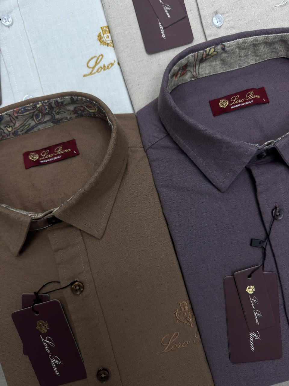 Luxury Textured Cotton Premium Formal Shirts
