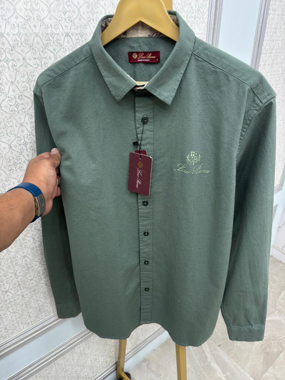 Luxury Textured Cotton Premium Formal Shirts