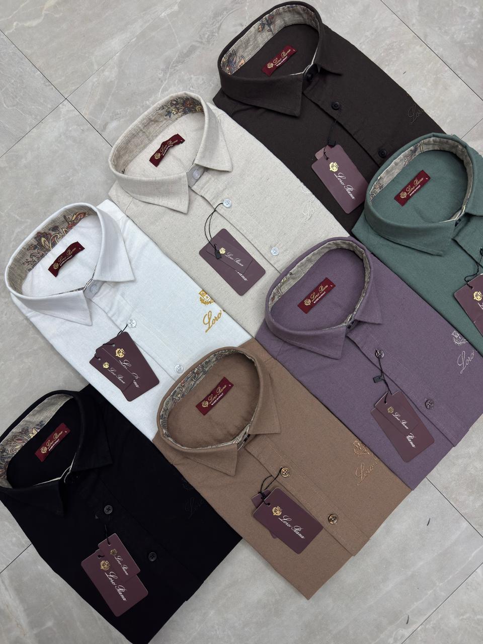 Luxury Textured Cotton Premium Formal Shirts