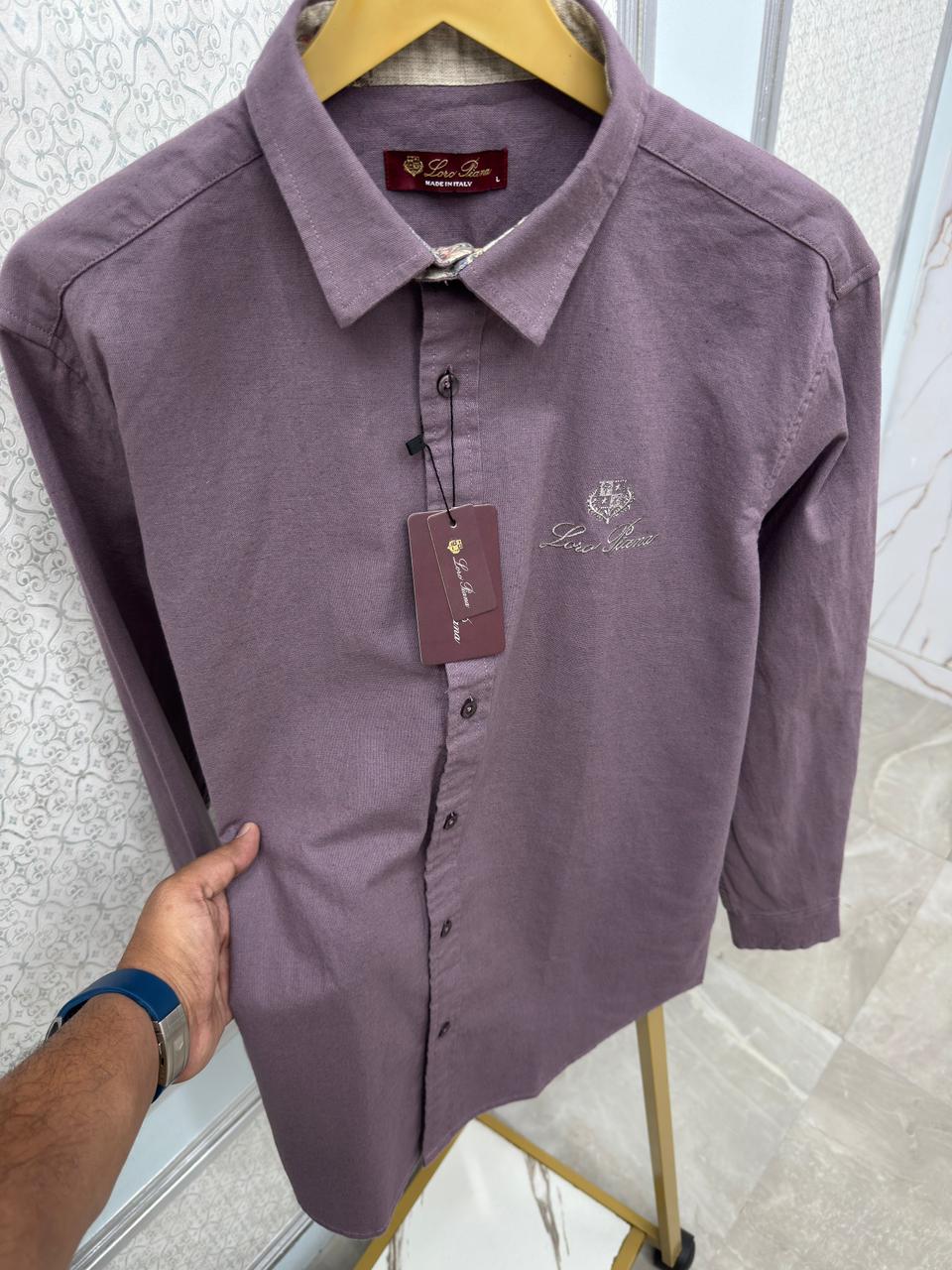 Luxury Textured Cotton Premium Formal Shirts