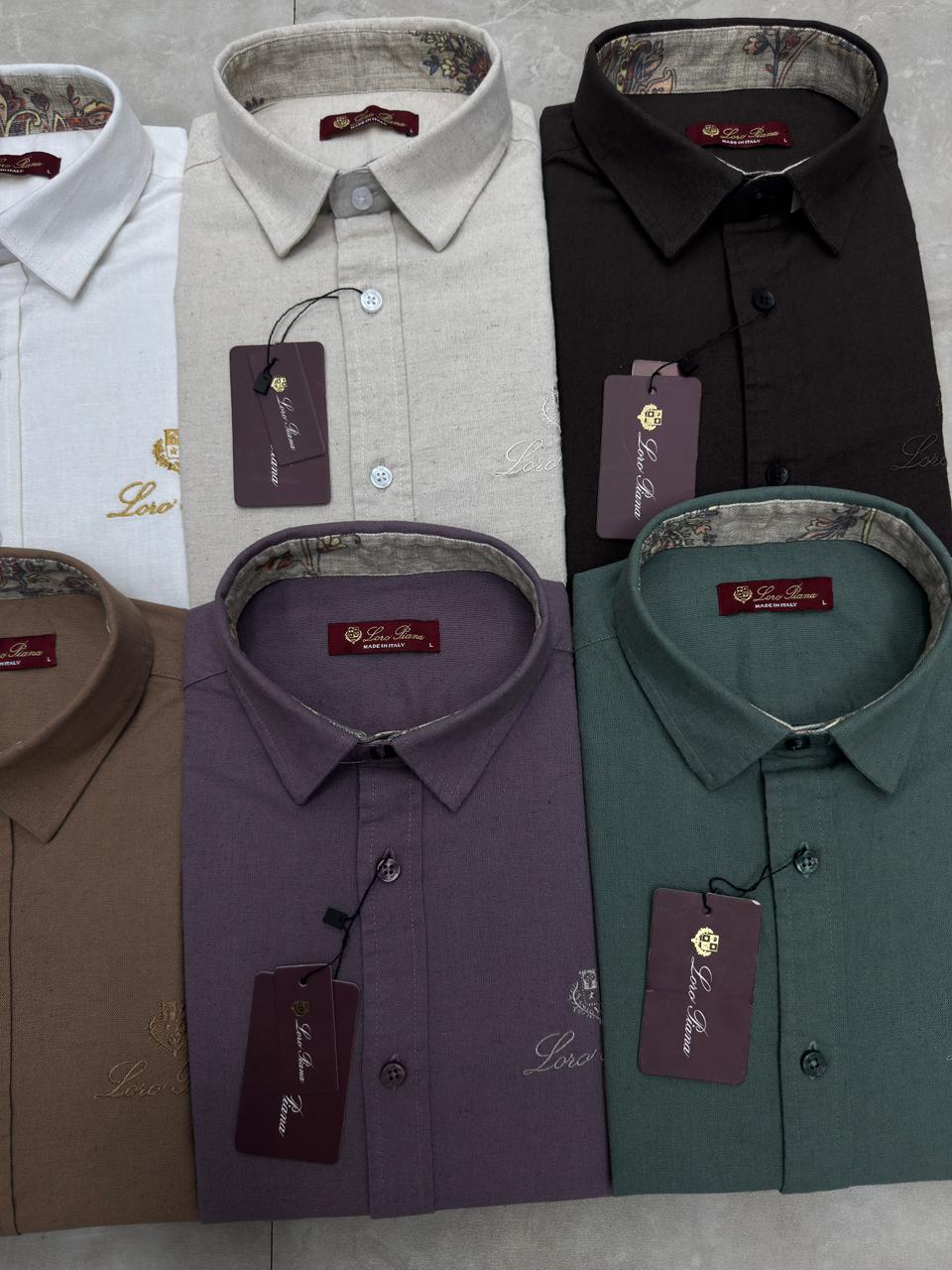 Luxury Textured Cotton Premium Formal Shirts
