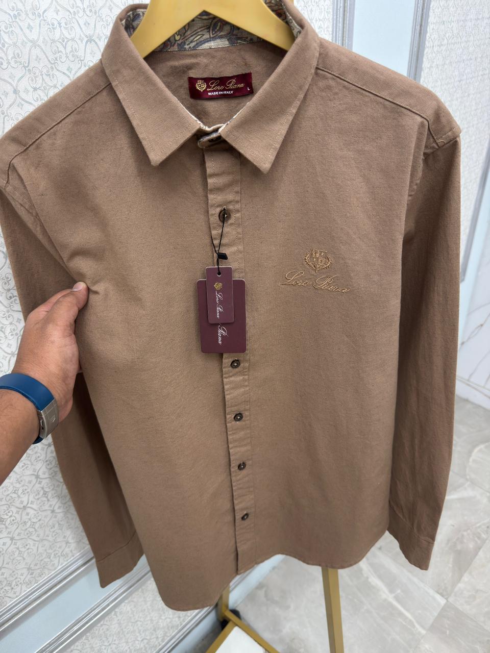 Luxury Textured Cotton Premium Formal Shirts