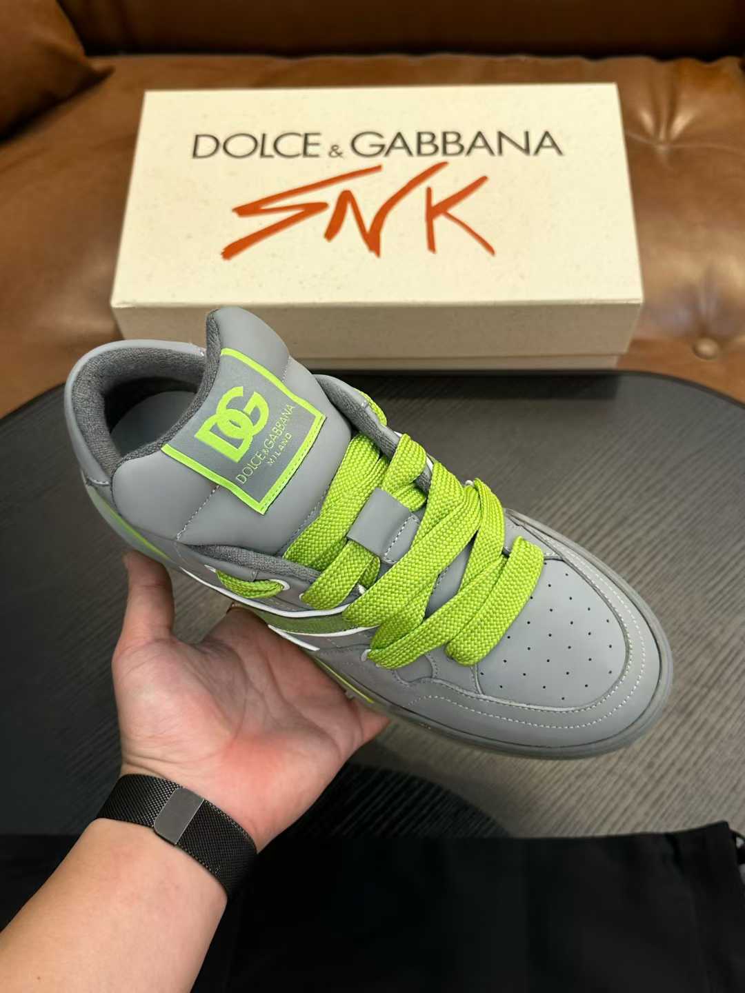 Neon Edge Luxe Street Sneakers