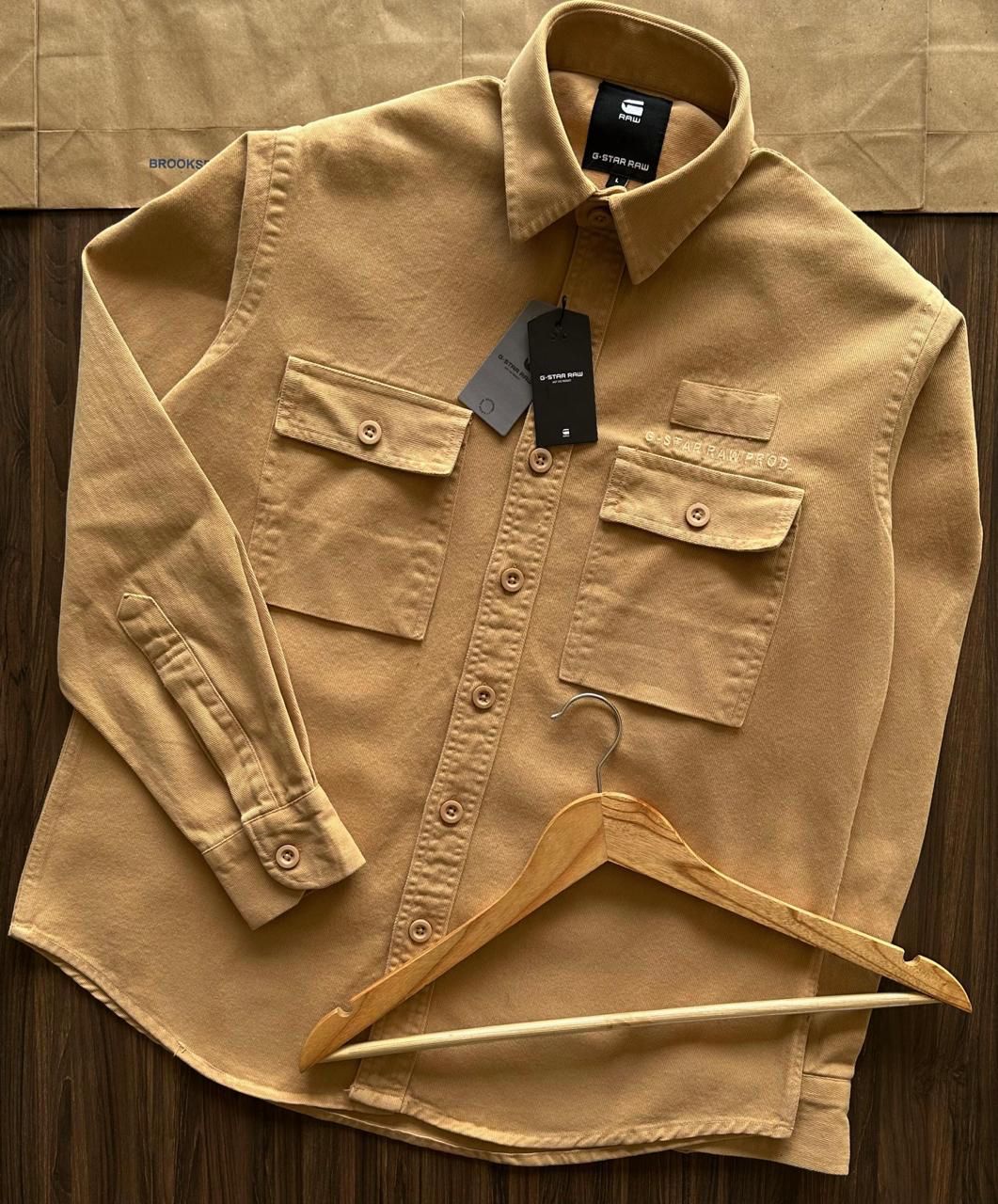 Utility Luxe Denim Work Shirts
