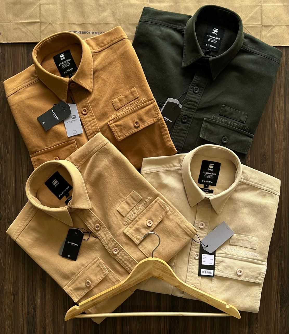 Utility Luxe Denim Work Shirts
