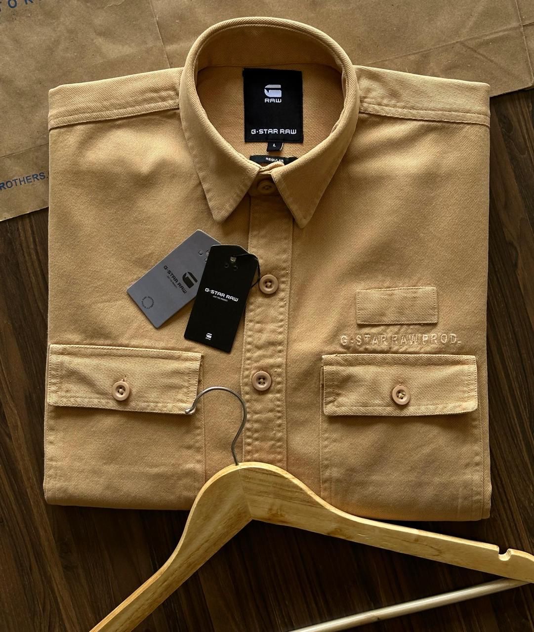 Utility Luxe Denim Work Shirts