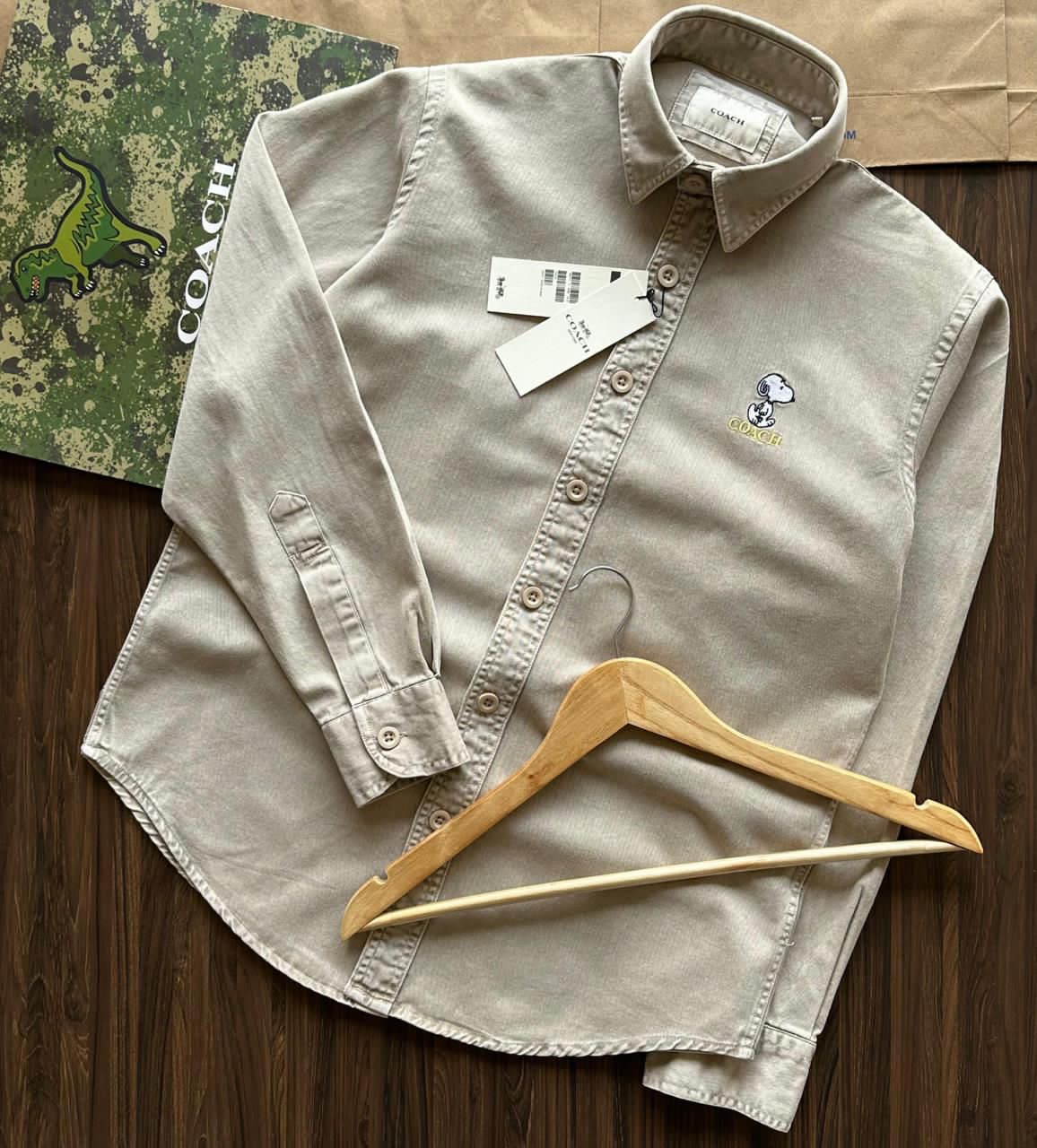 Signature Embroidered Luxe Casual Shirts