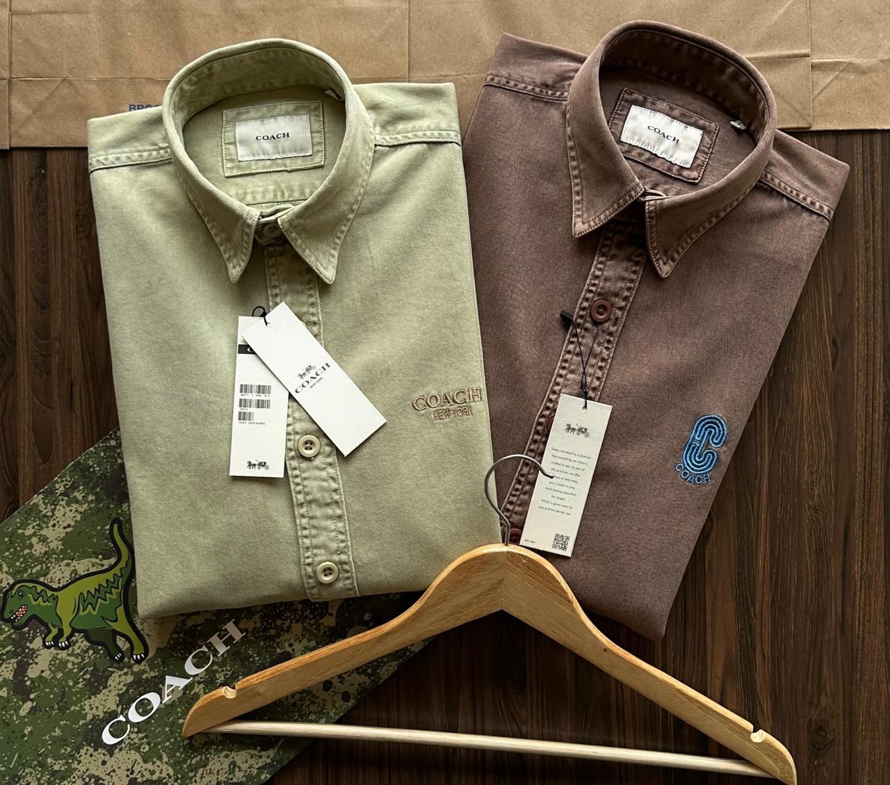 Signature Embroidered Luxe Casual Shirts