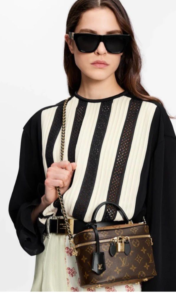 Luxury Monogram Vanity Case Bag