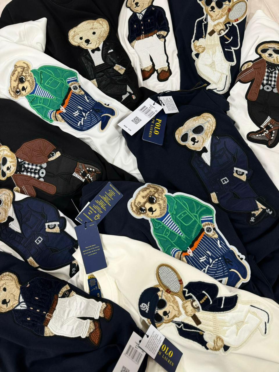 Premium Bear Embroidery Oversized T-Shirt