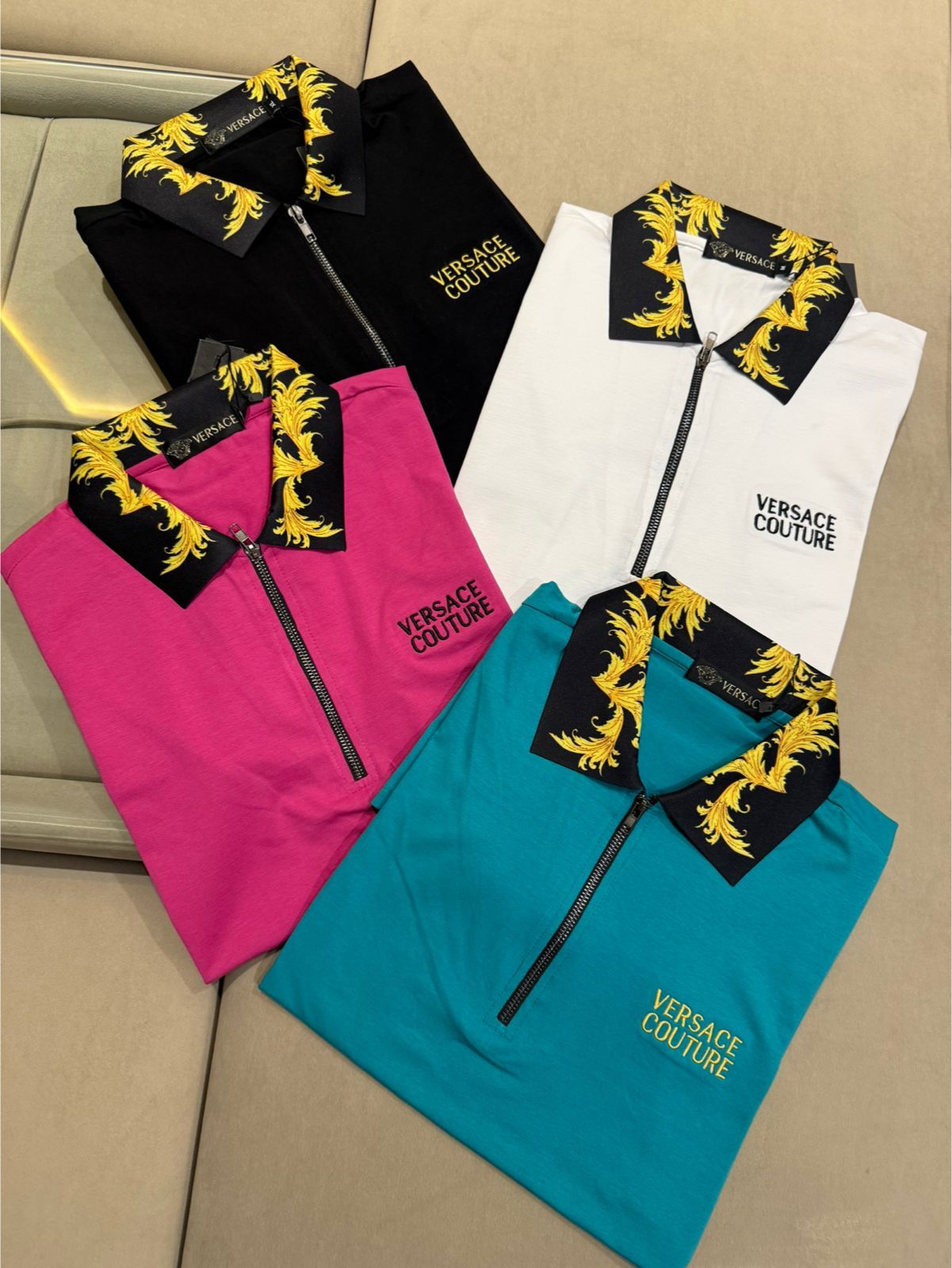 Signature Collar T-Shirt Dress
