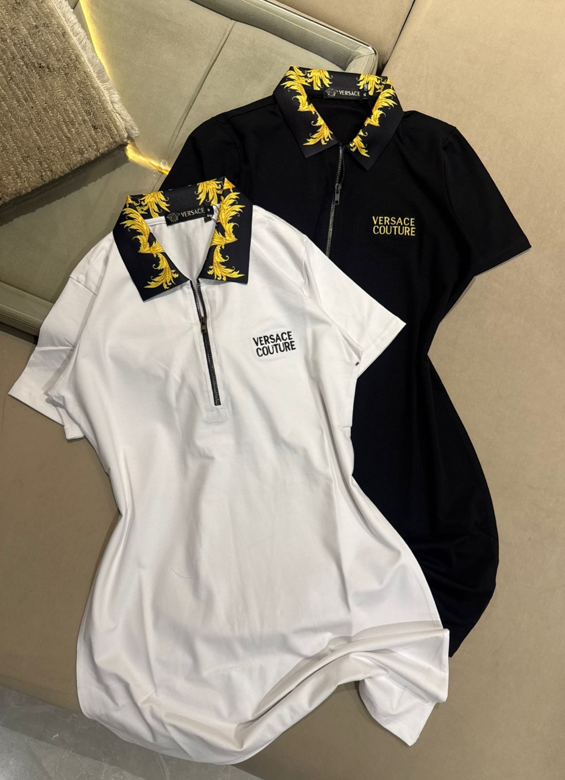 Signature Collar T-Shirt Dress