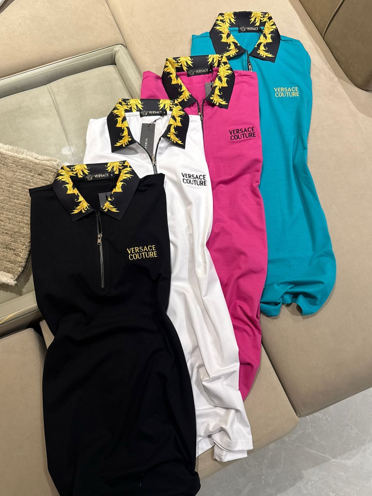 Signature Collar T-Shirt Dress