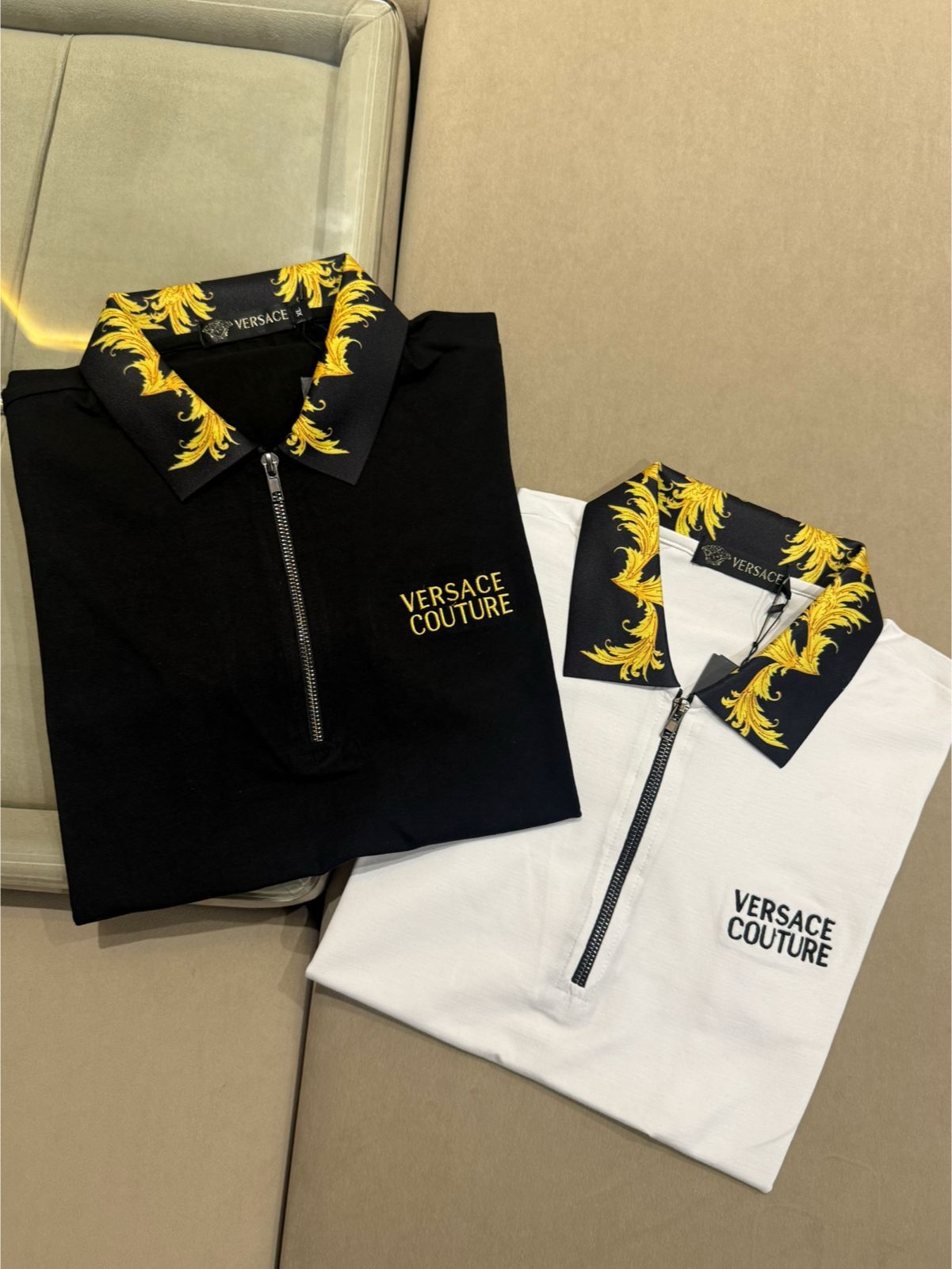 Signature Collar T-Shirt Dress