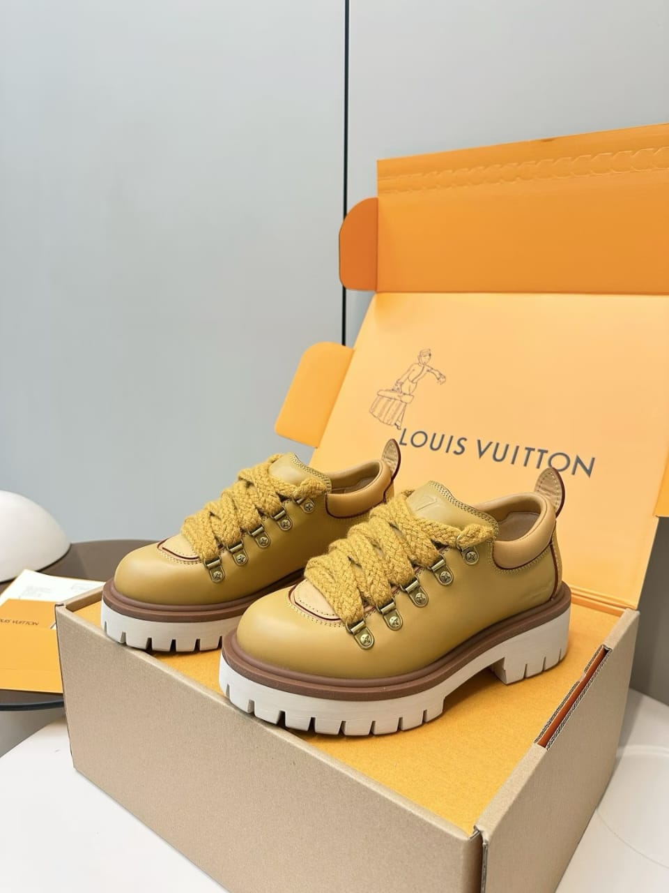 Luxury Chunky Derby Sneakers