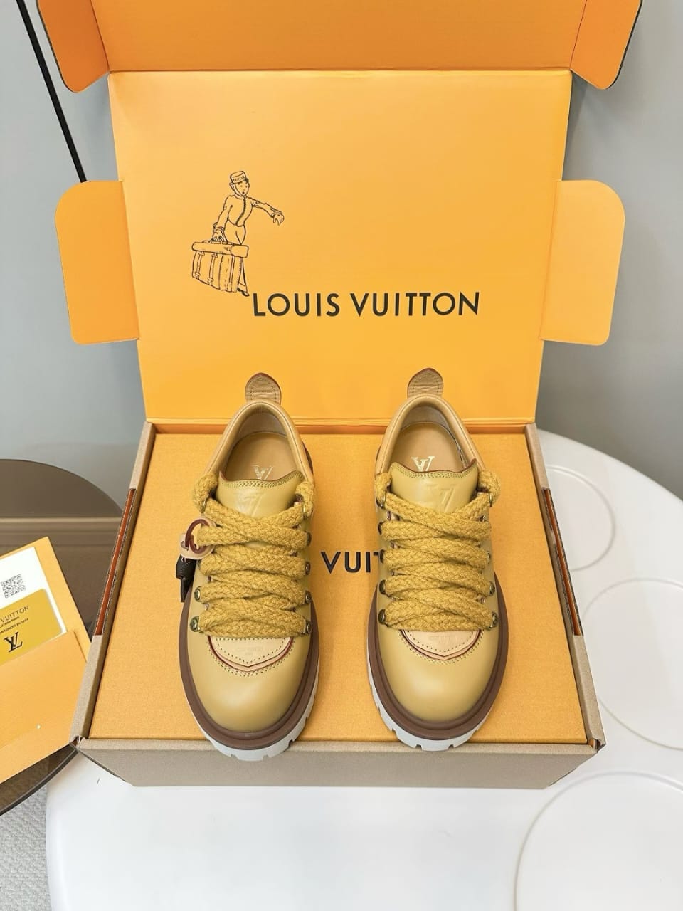 Luxury Chunky Derby Sneakers