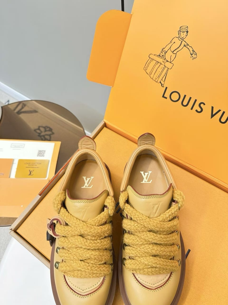 Luxury Chunky Derby Sneakers