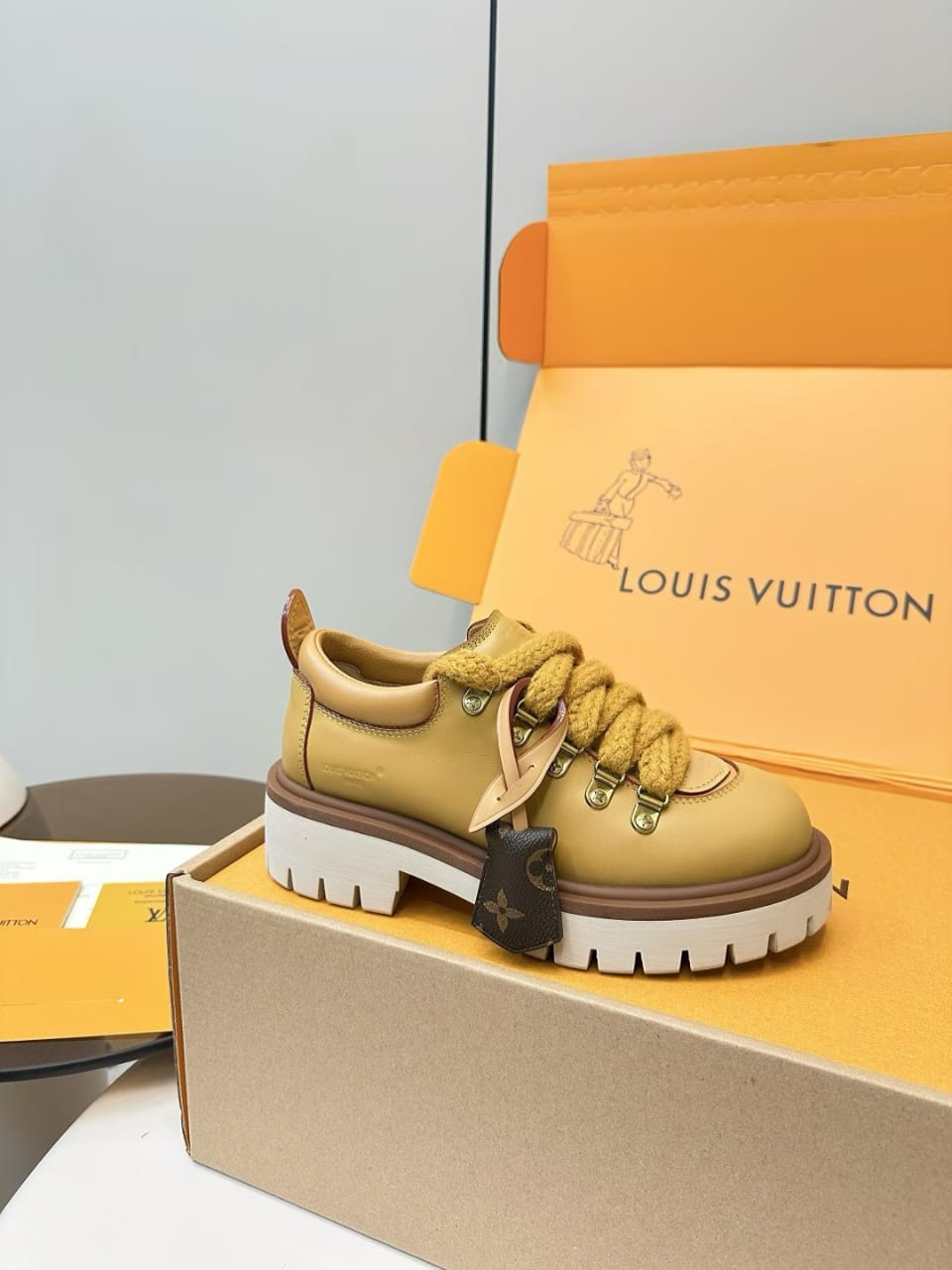 Luxury Chunky Derby Sneakers
