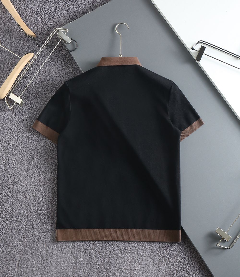 Premium Contrast Collar Polo T-Shirt