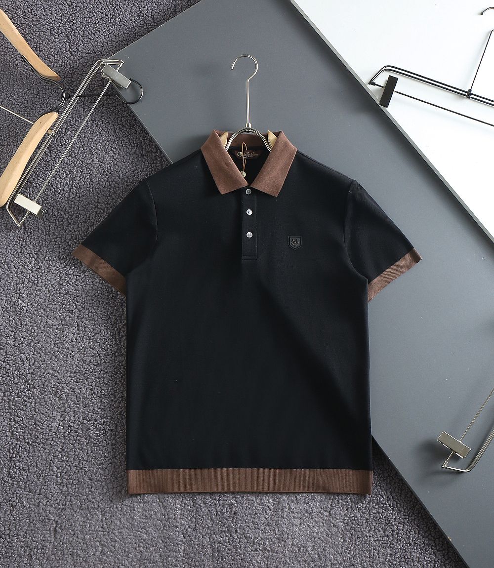 Premium Contrast Collar Polo T-Shirt