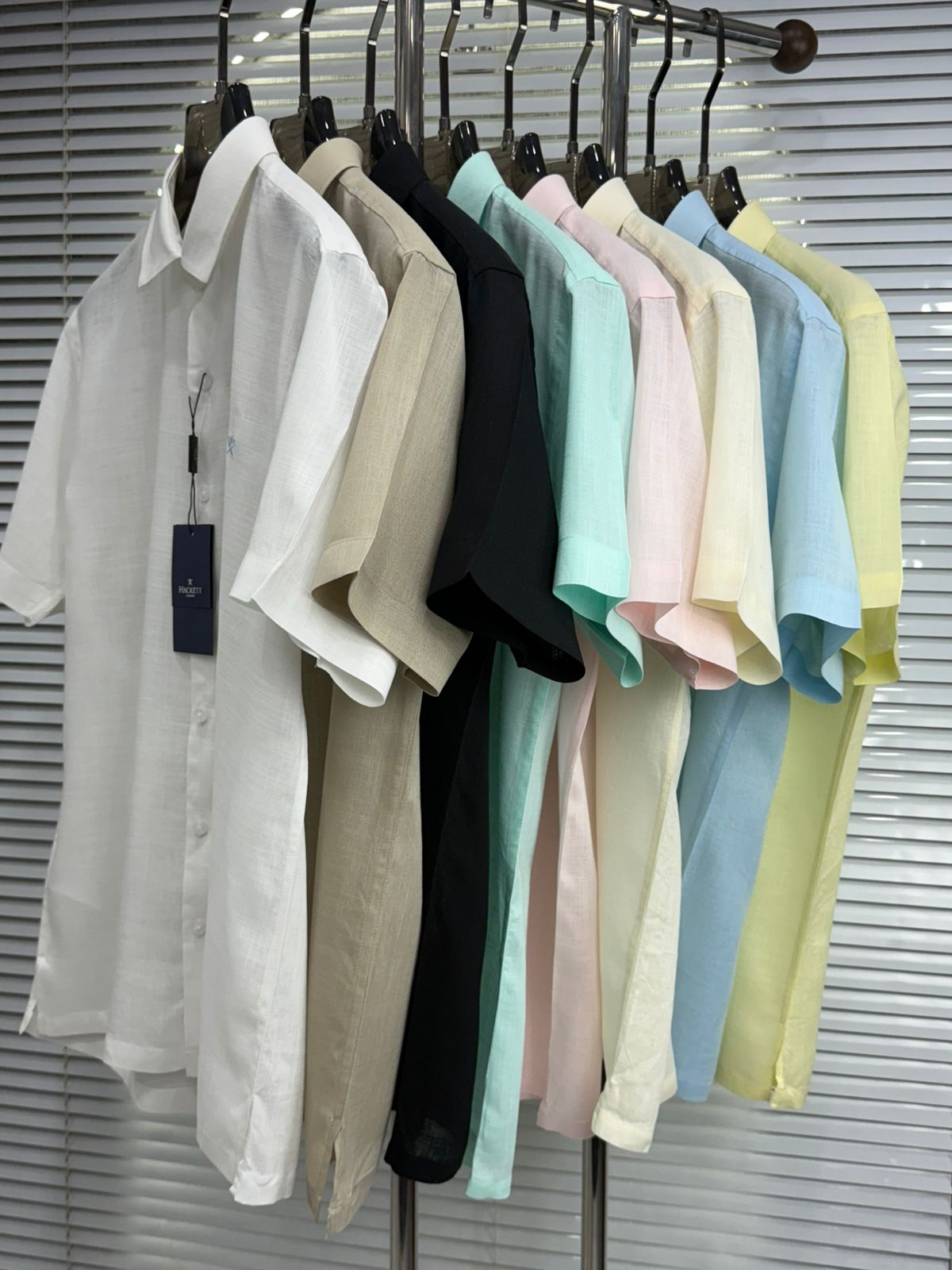 Premium Linen Half Shirt – Summer Breeze Edition