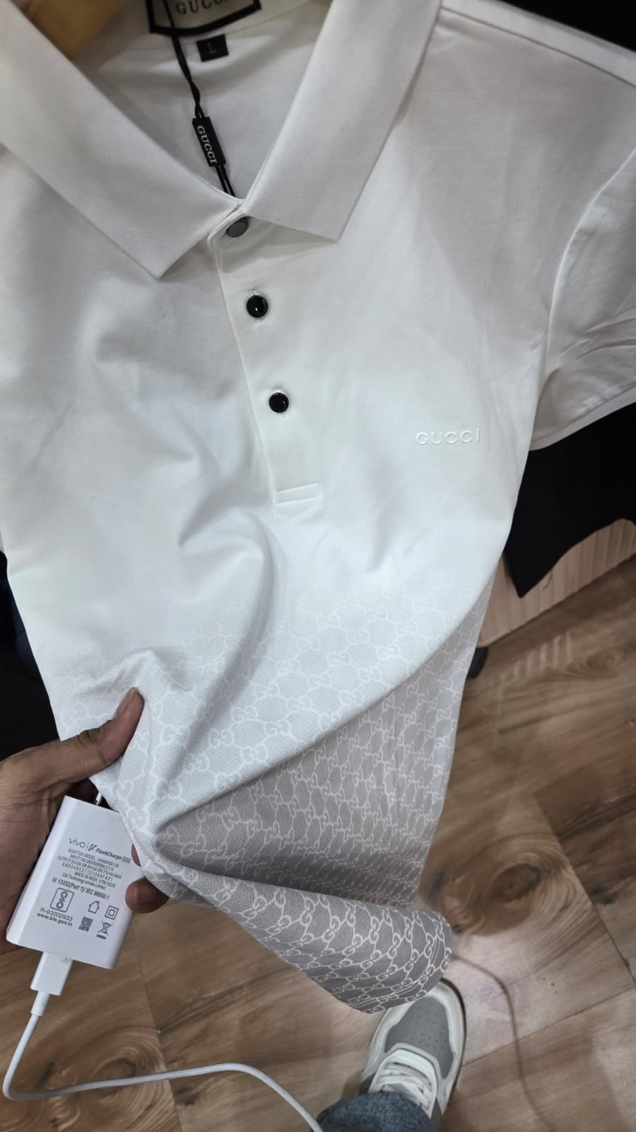 Royal Silk Luxe Tee