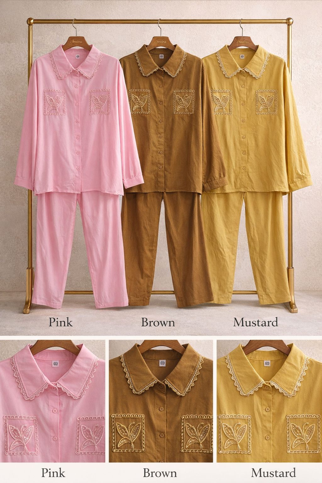 Summer Ease Linen Cord Set
