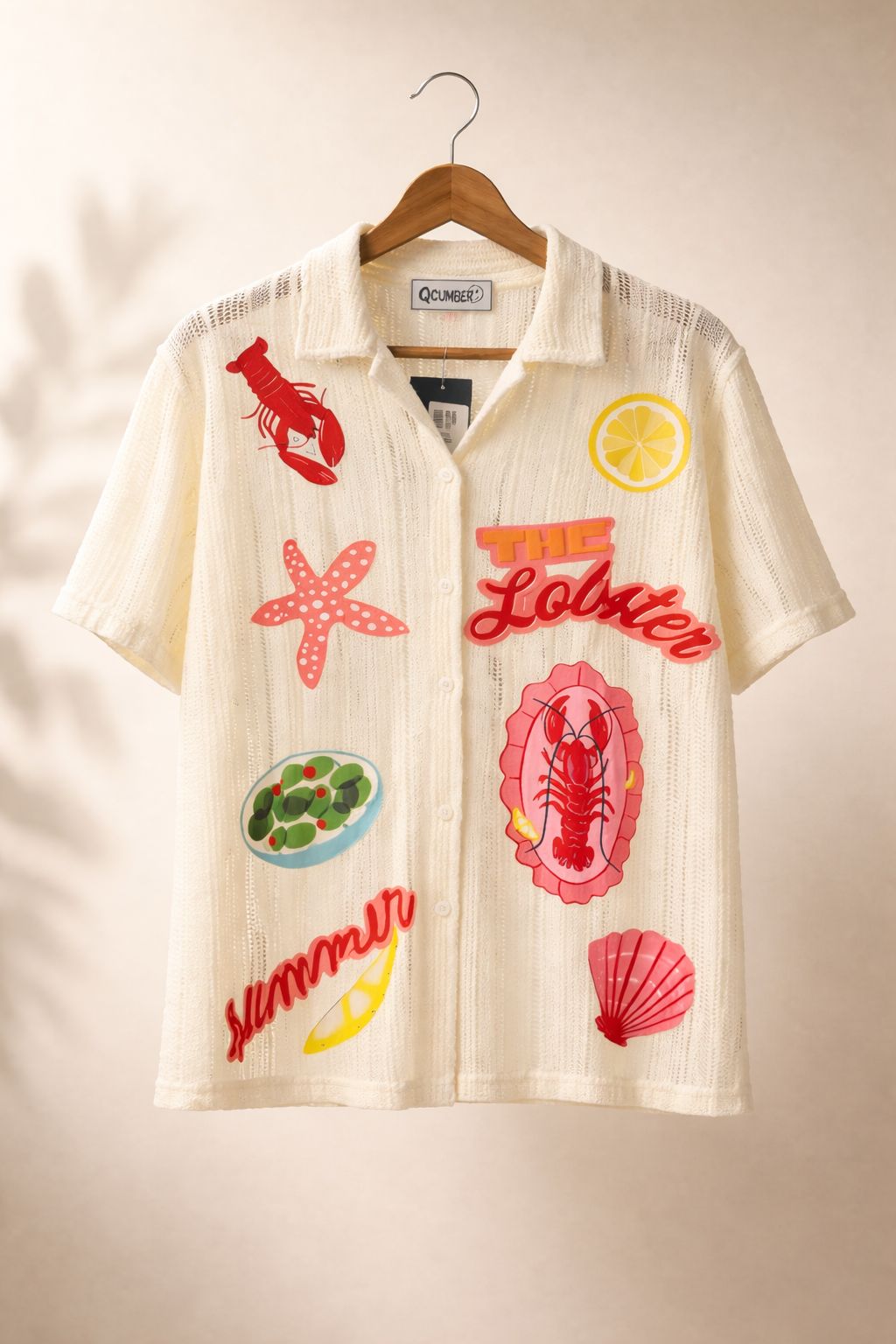 Summer Pop Crochet Shirt