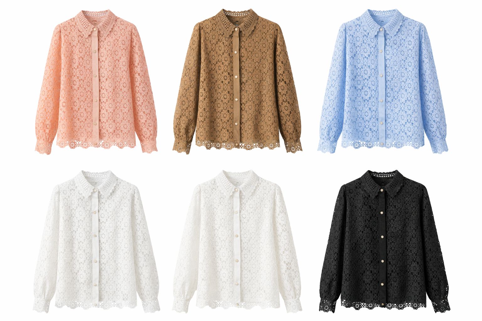 Summer Elegance Crochet Shirt