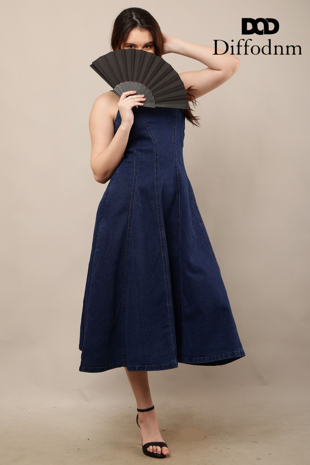 Denim Muse Flare Dress