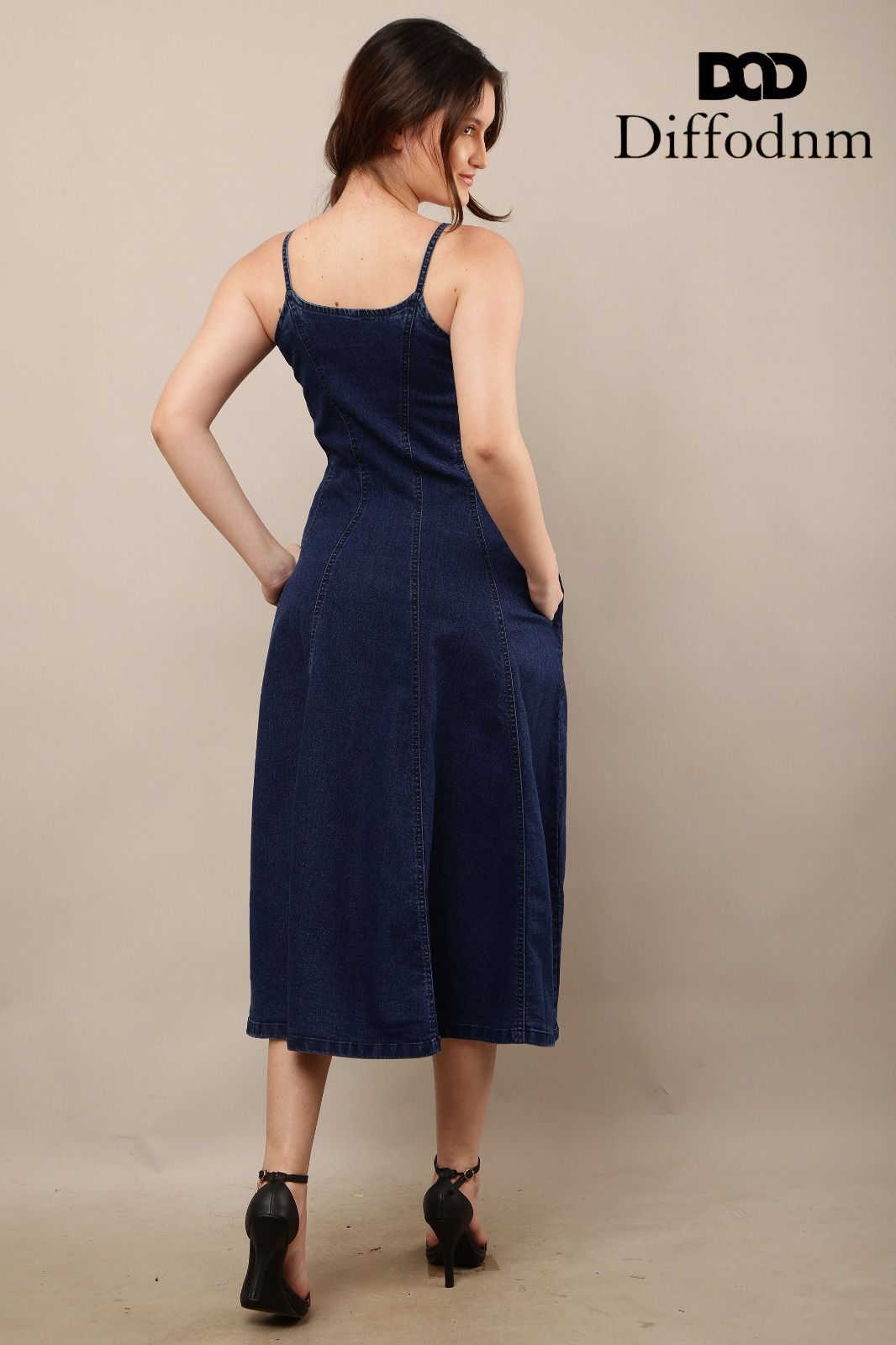 Denim Muse Flare Dress