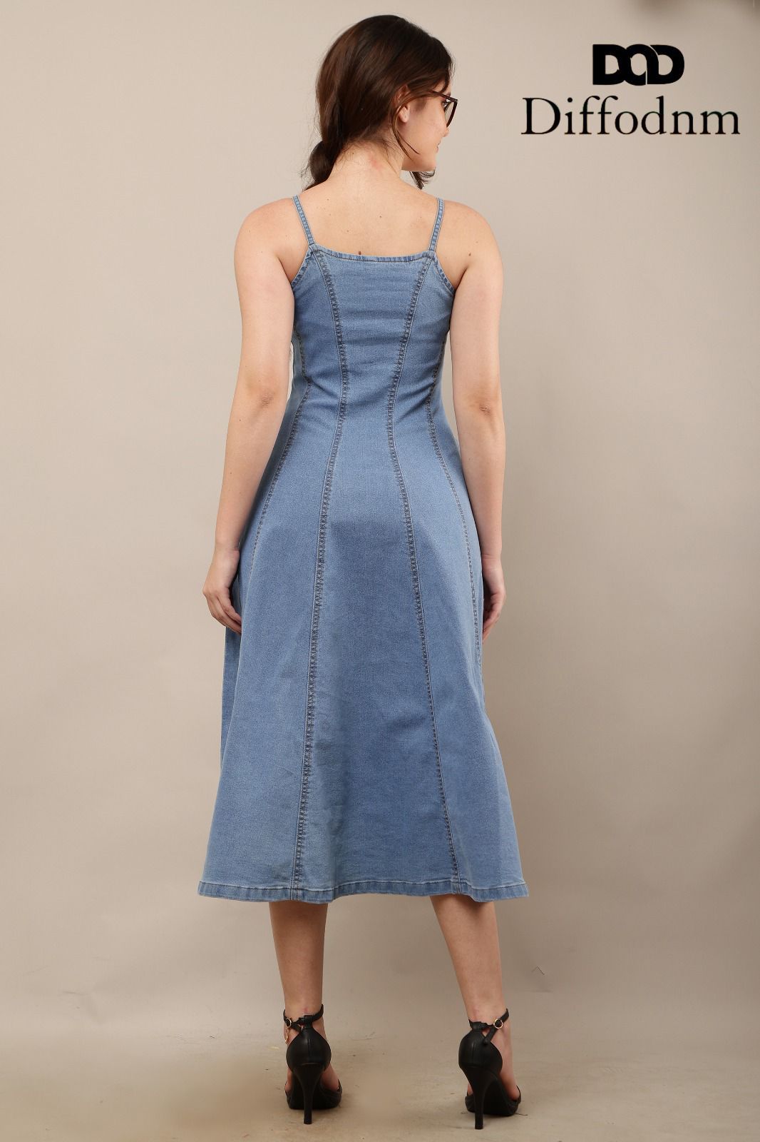 Denim Muse Flare Dress