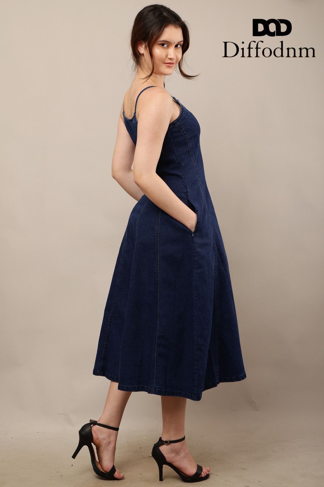 Denim Muse Flare Dress