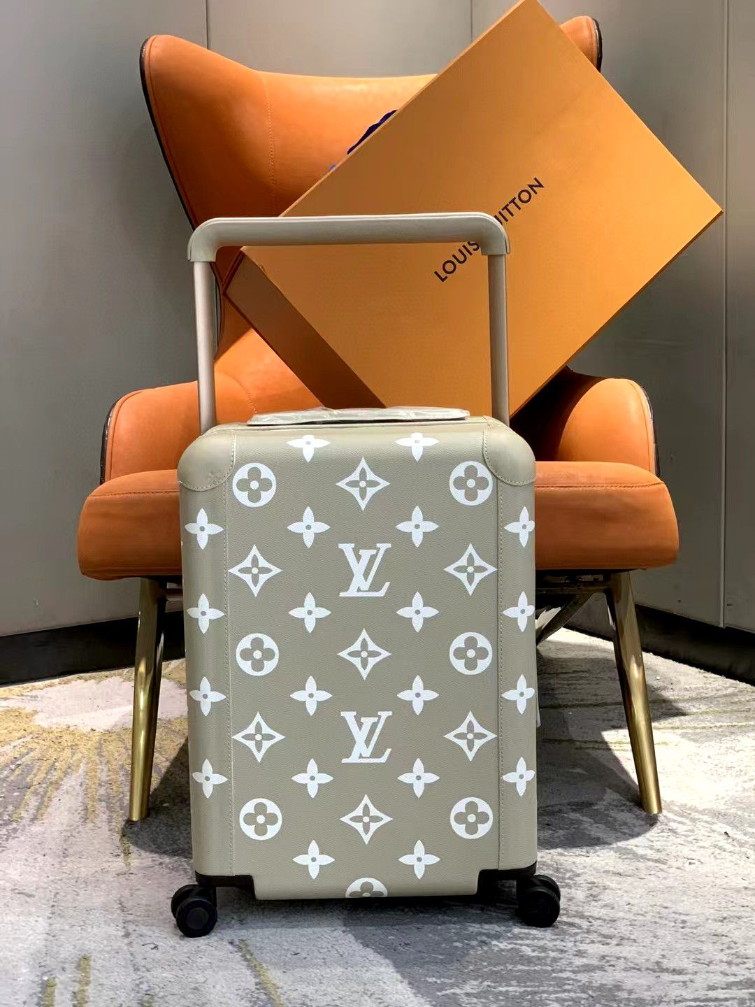 Voyager Classic Monogram Cabin Trolley
