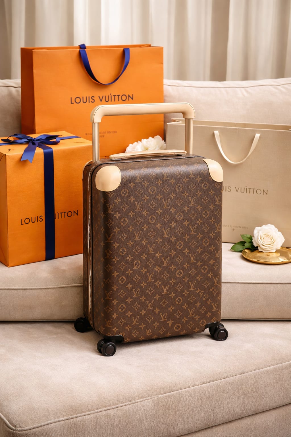 Voyager Monogram Cabin Trolley – Multi Accent Edition