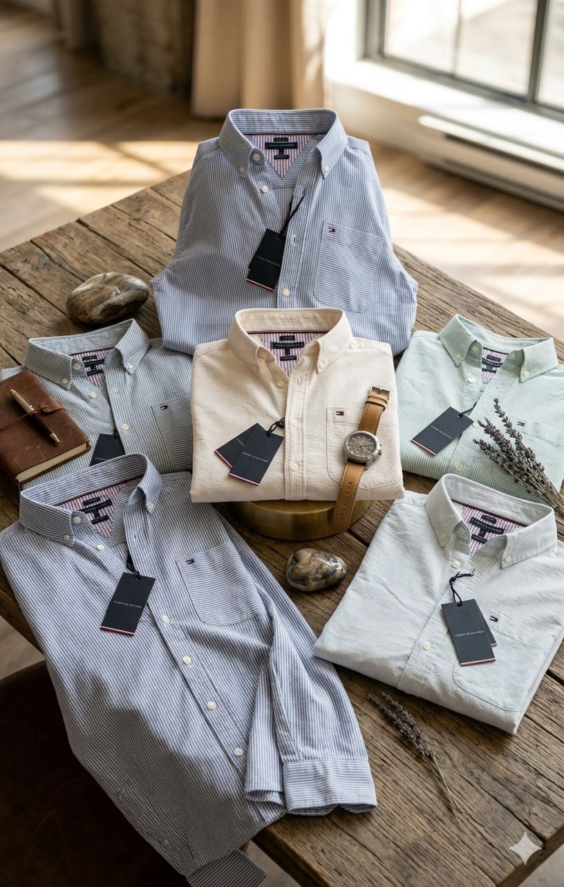 Classic Stripe Oxford Premium Shirt Collection