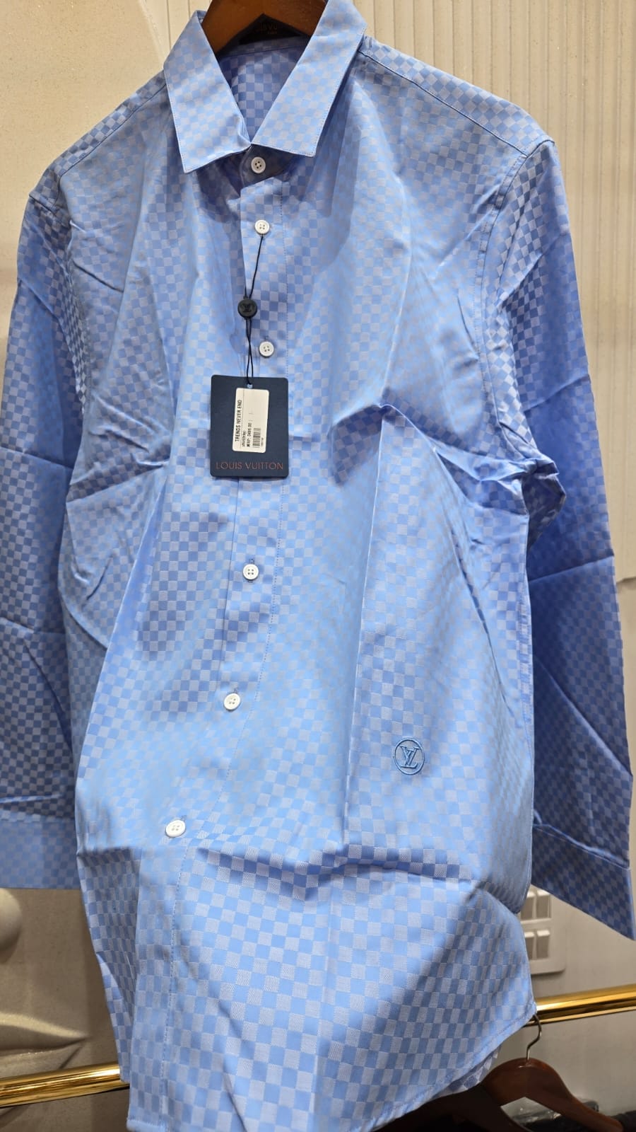 Premium Monogram Weave Shirt – Turkish Edition