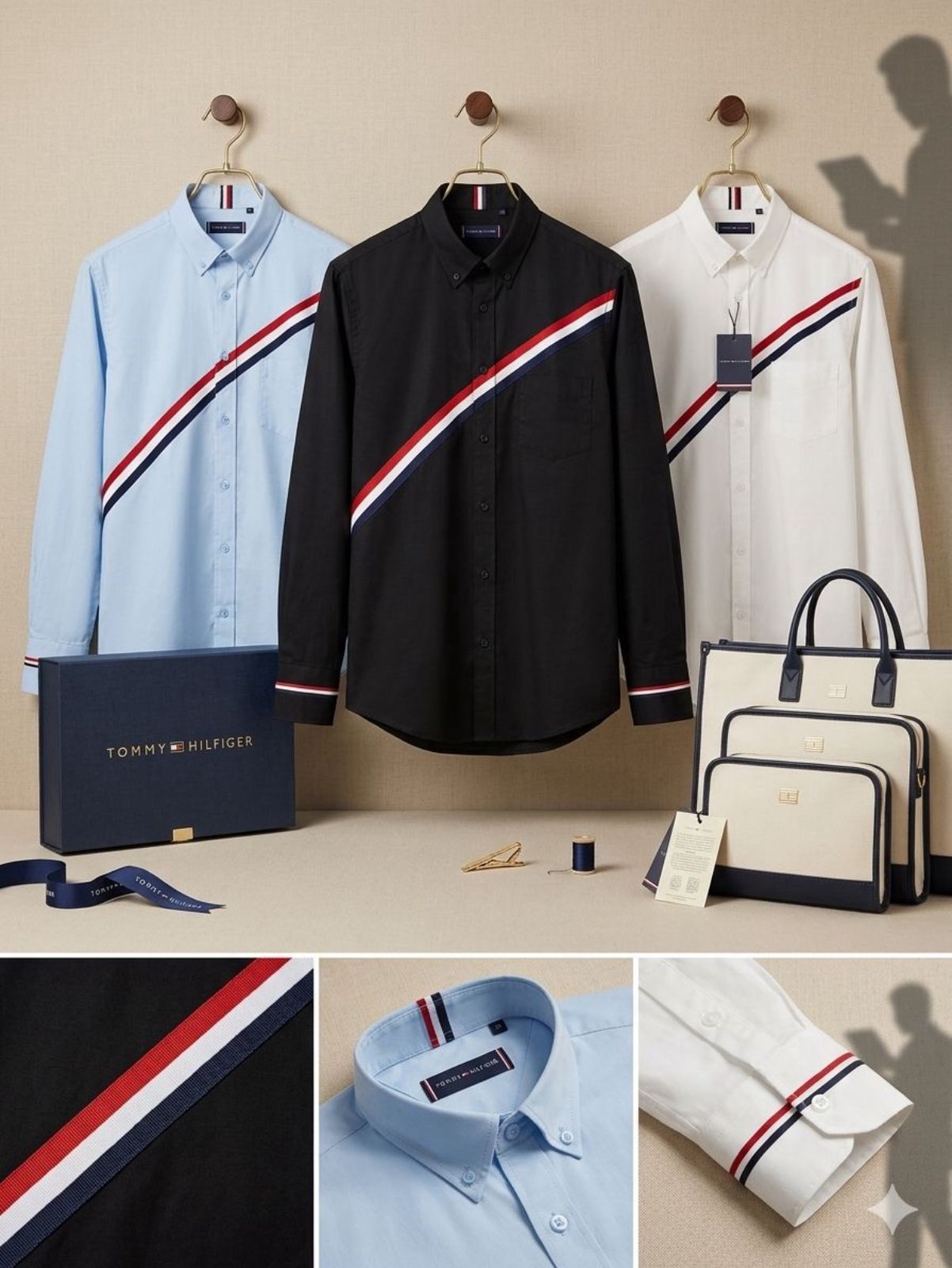 Signature Stripe Cotton Shirt – Premium Casual Edition