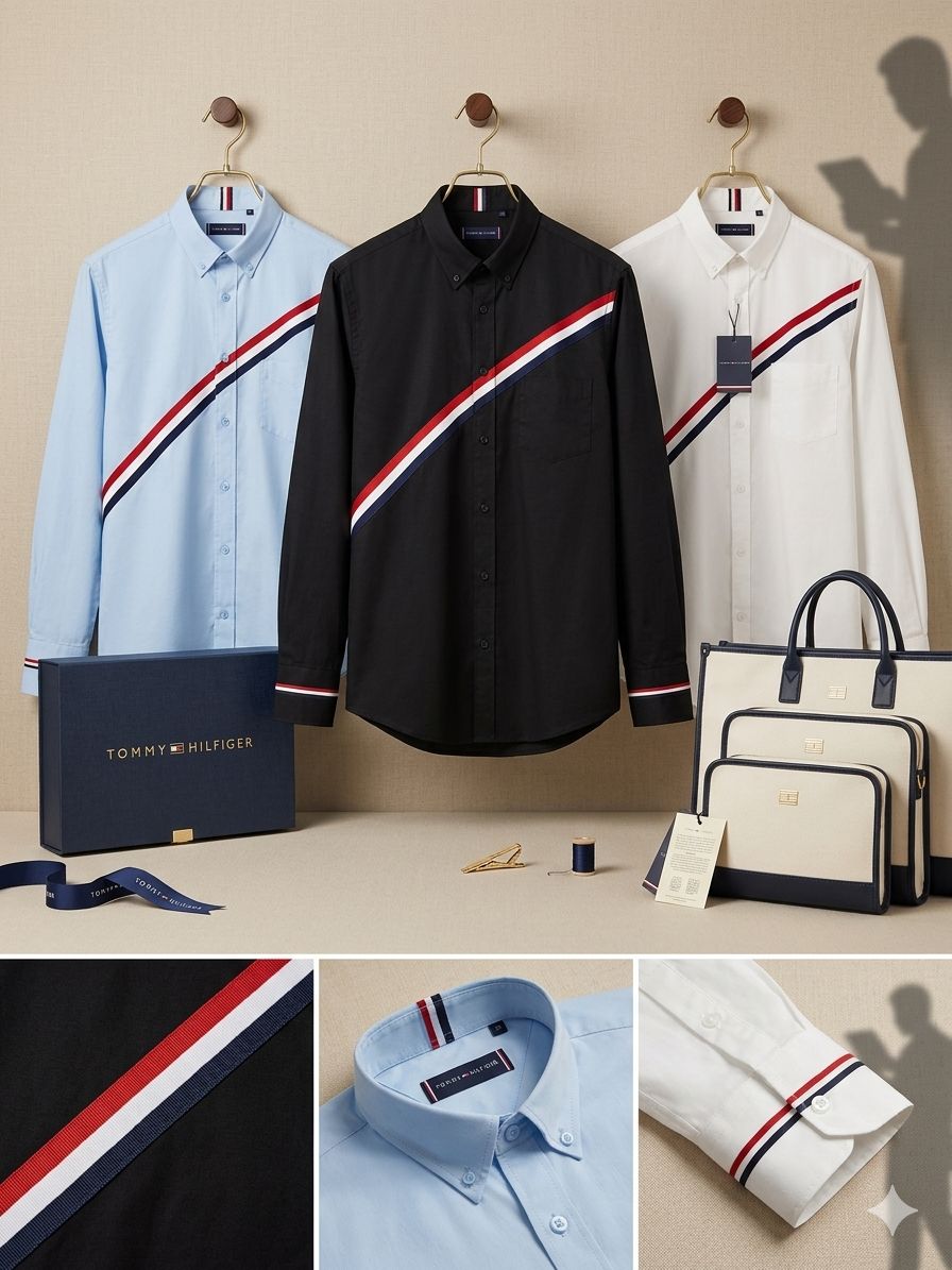 Signature Stripe Cotton Shirt – Premium Casual Edition