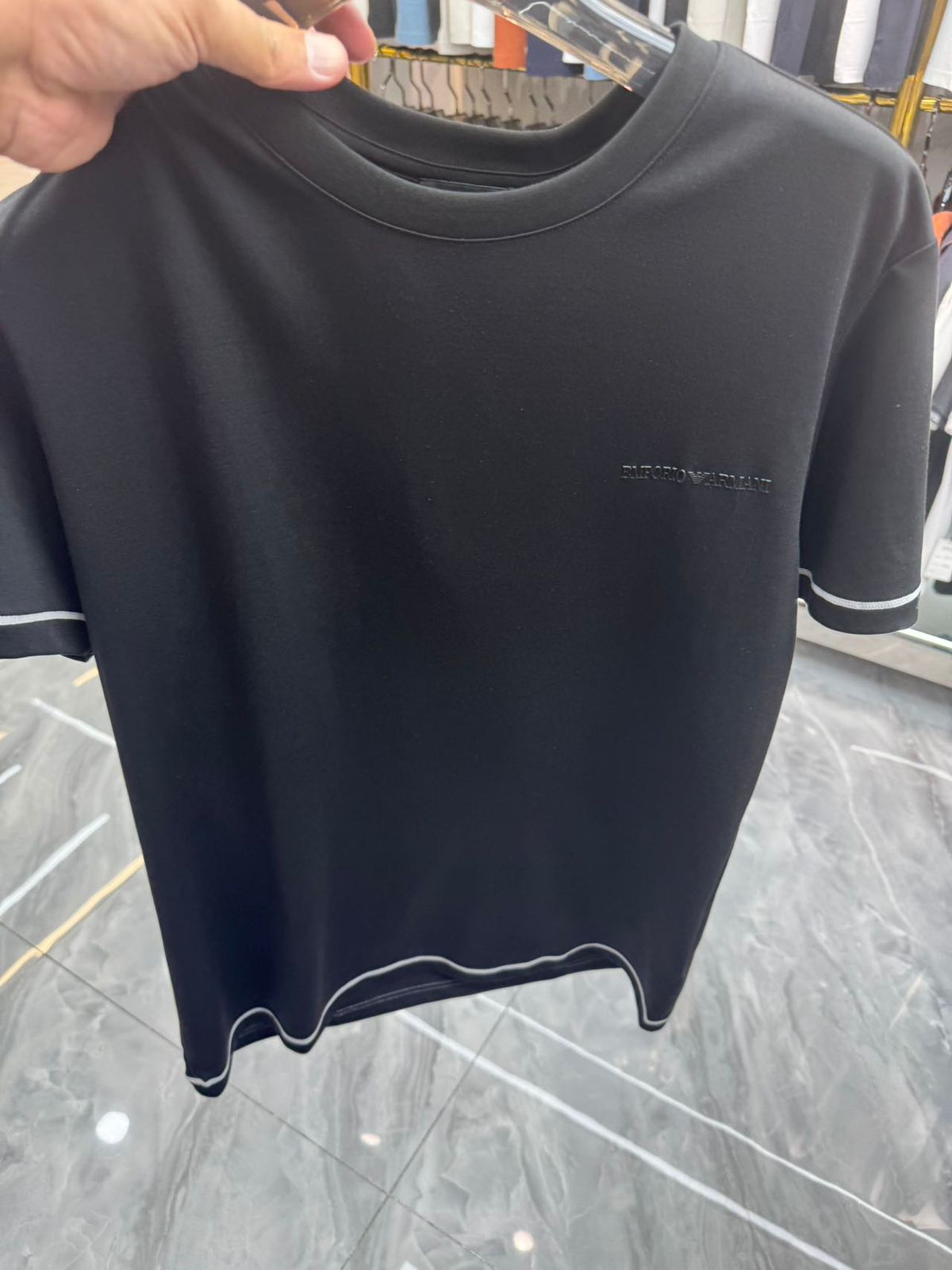 Premium Signature Cotton T-Shirt – Minimal Luxe Edition