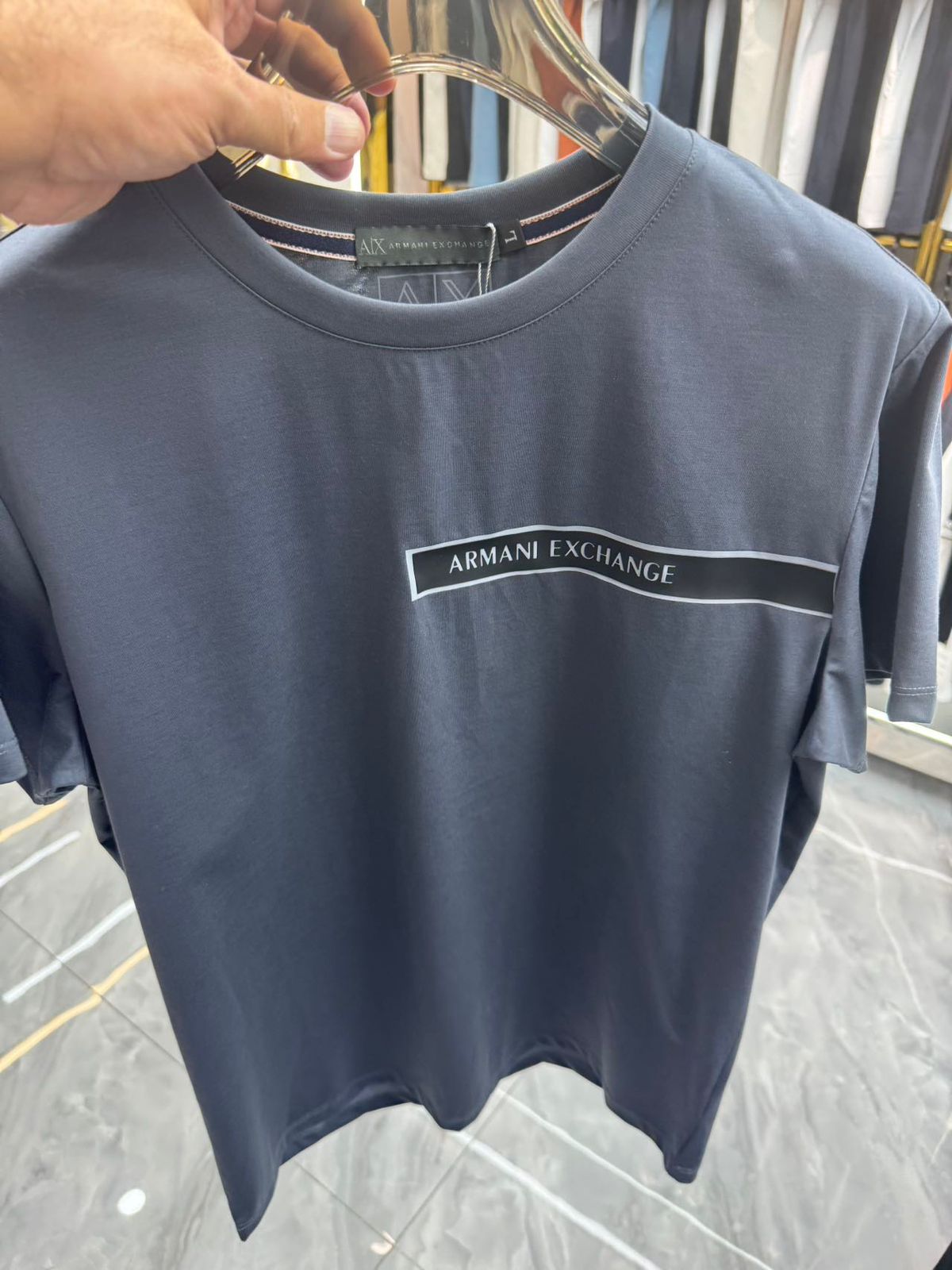 Premium Linear Logo T-Shirt – Minimal Luxe Edition