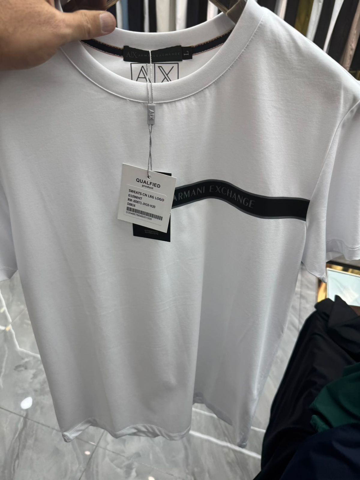 Premium Linear Logo T-Shirt – Minimal Luxe Edition