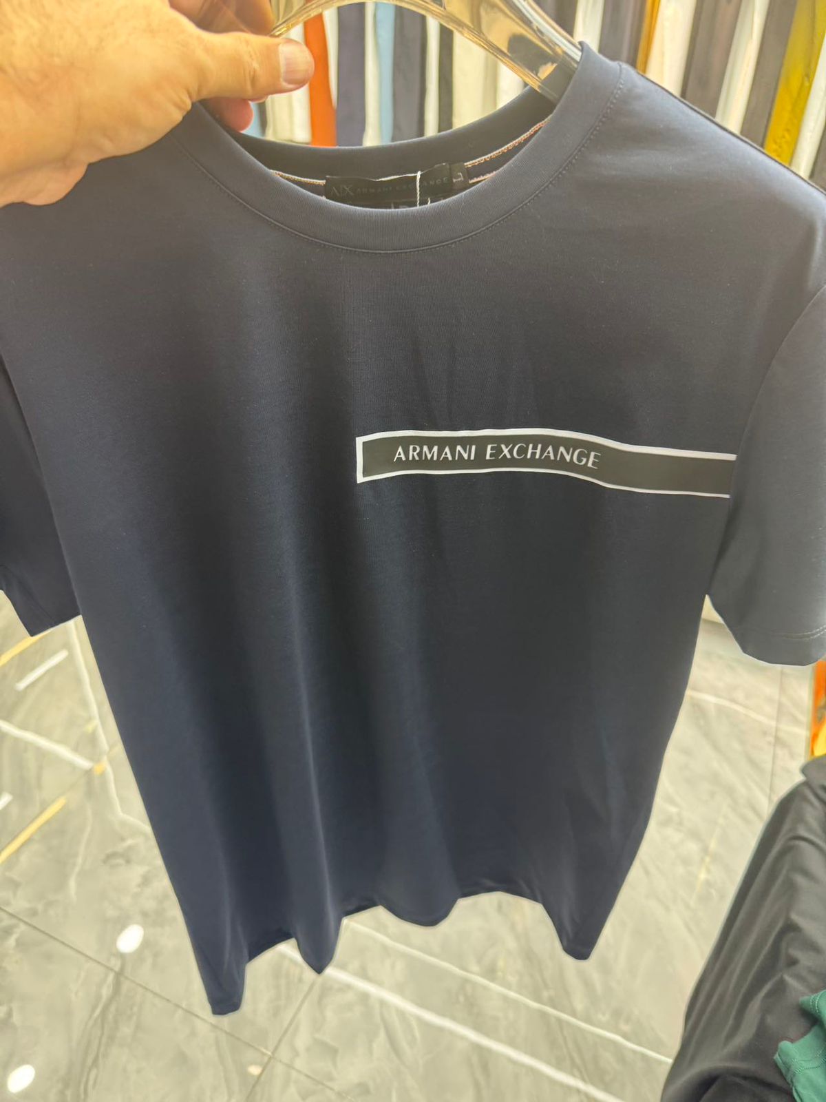 Premium Linear Logo T-Shirt – Minimal Luxe Edition