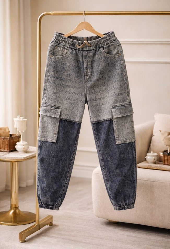 Urban Cargo Baggy Denim – Street Utility Edition