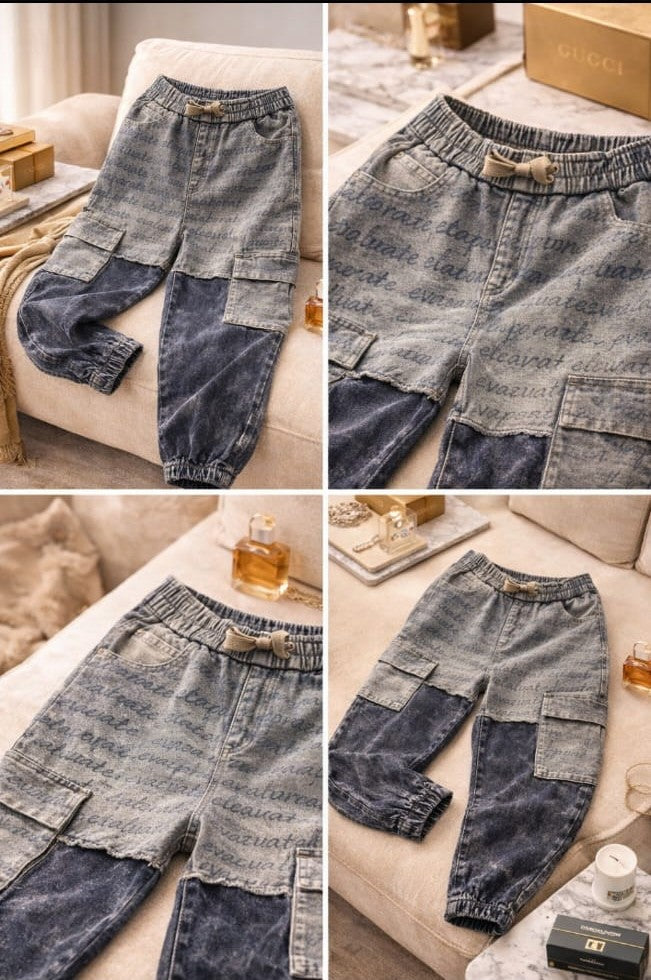 Urban Cargo Baggy Denim – Street Utility Edition