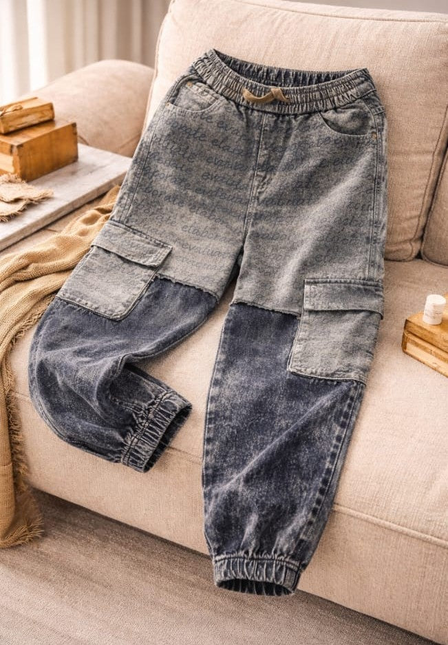 Urban Cargo Baggy Denim – Street Utility Edition