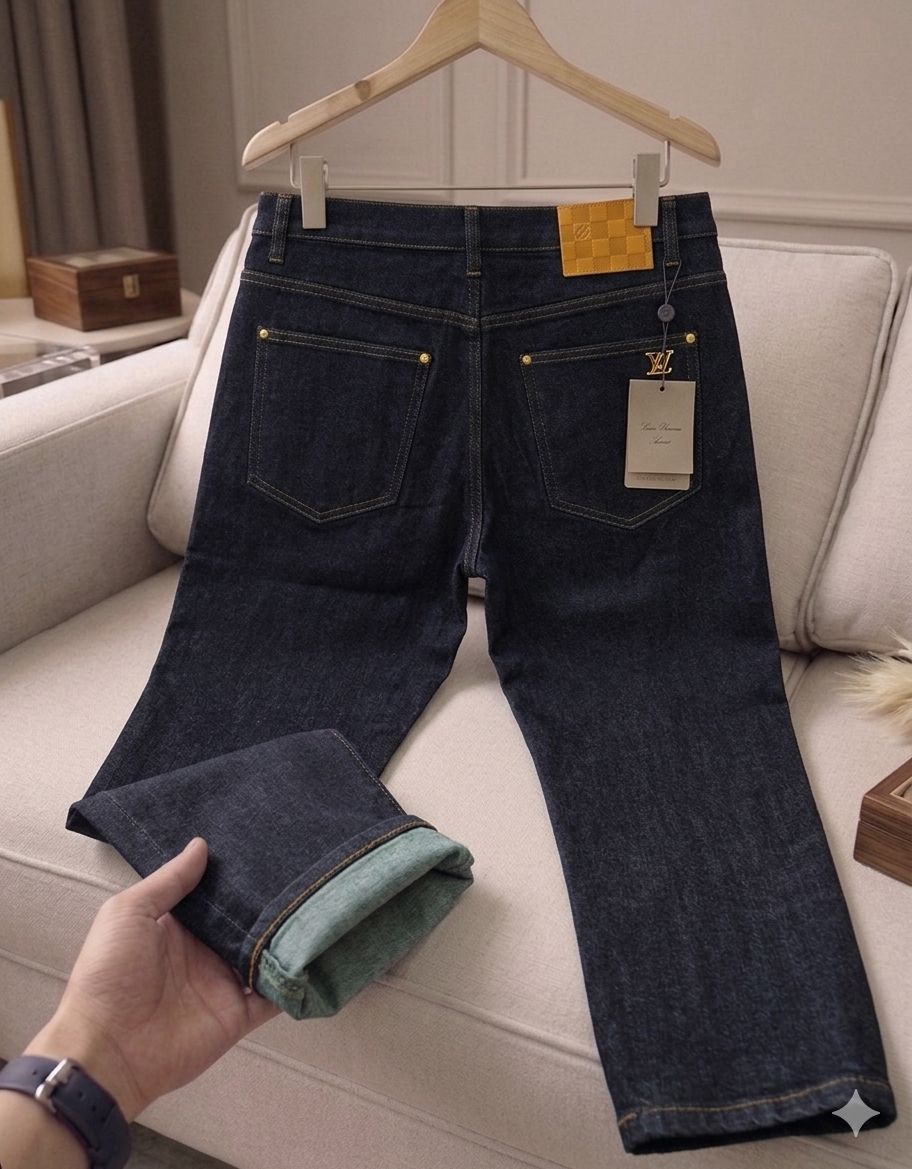 Premium Raw Wash Denim – Classic Luxe Edition